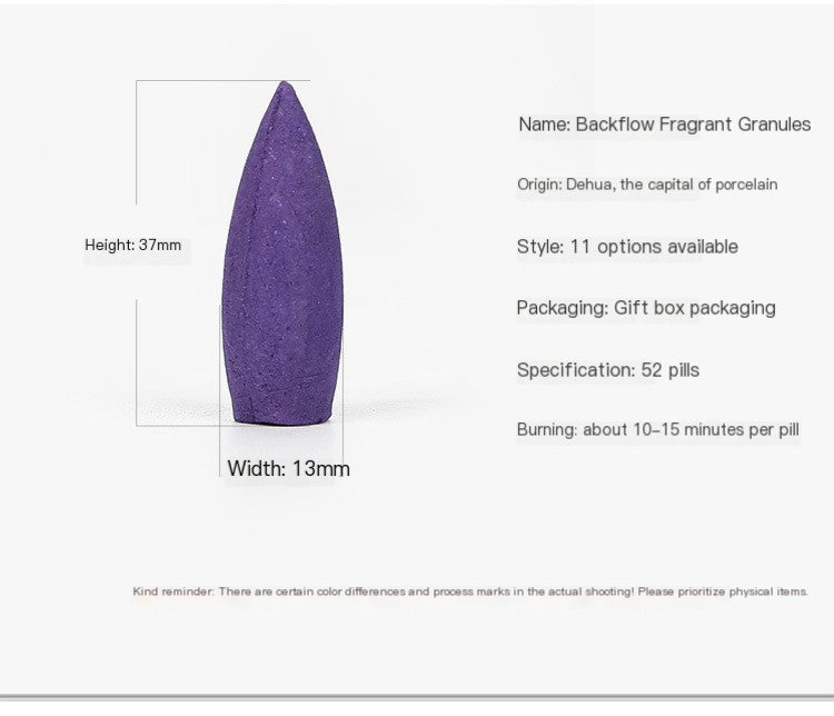 Aromatic Essential Oil Incense Pyramid Cones Display