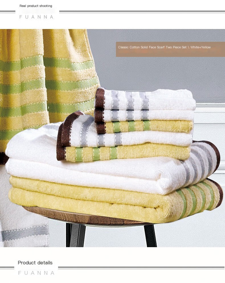 FU Anna Home Cotton Bedding Set - Beige, 30x30cm
