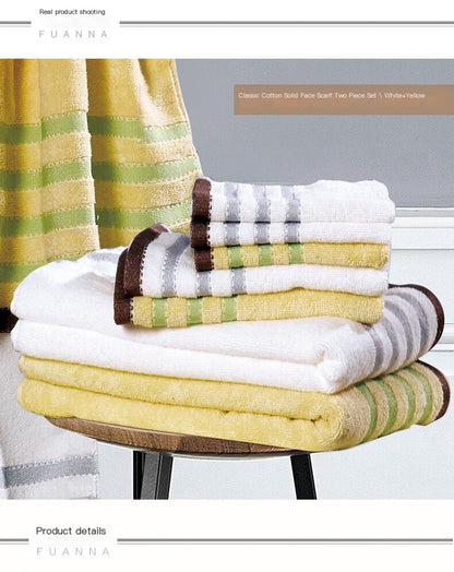 FU Anna Home Cotton Bedding Set - Beige, 30x30cm