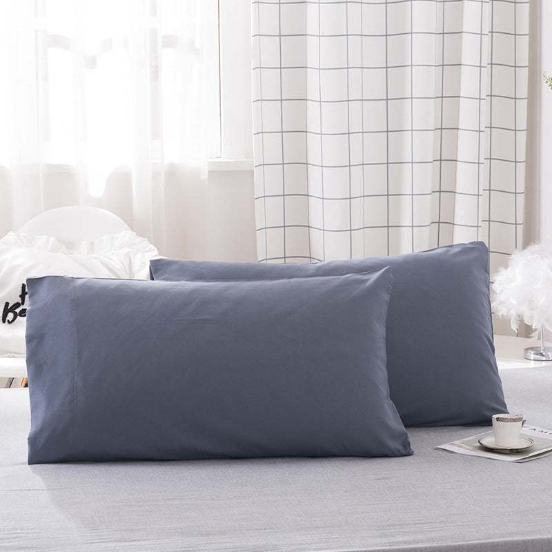 Vio Bedding Set - Solid Color Pillowcase Collection