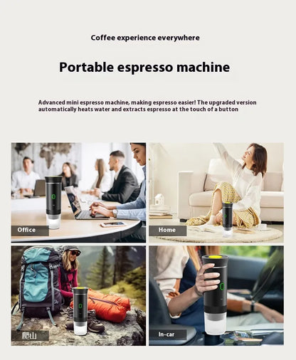 Wireless Portable Electric Coffee Capsule Machine