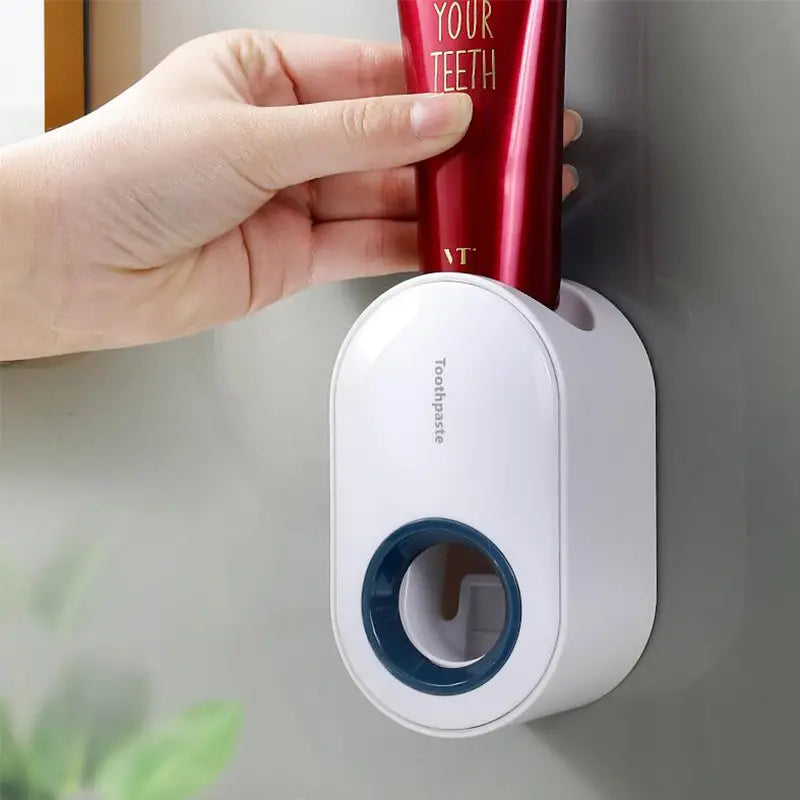 Automatic Toothpaste Squeezer and Dispenser Set