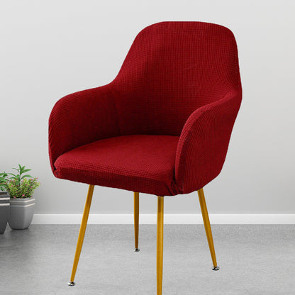 Curved Chair Cover for High Back Nordic Dining Set