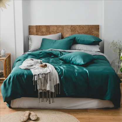 Tencel Ice Silk 4-Piece Bedding Set