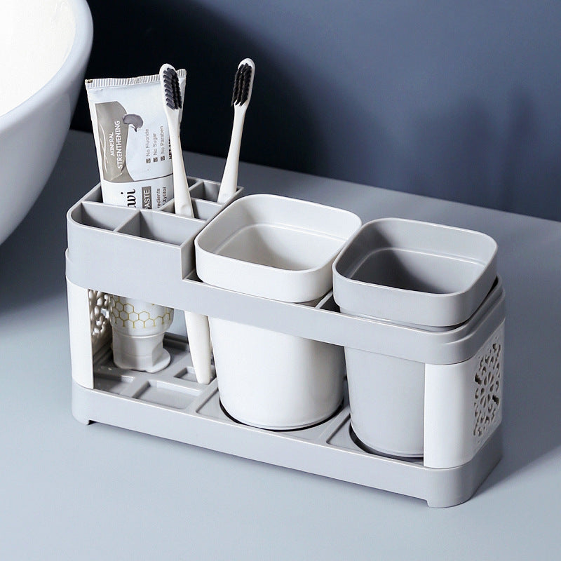 Creative Toothbrush Holder Set for Home Use