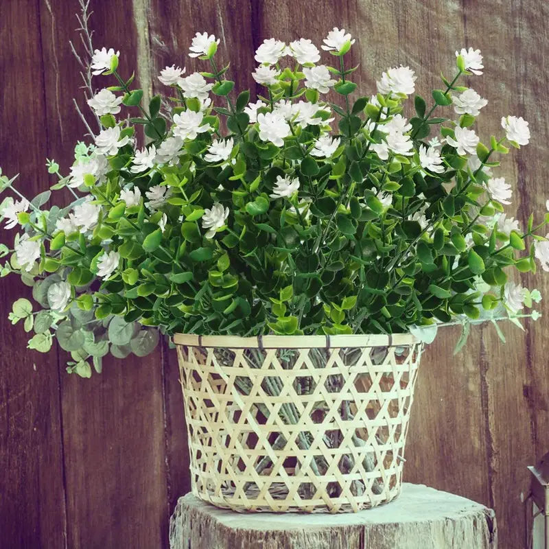 10pcs Realistic Artificial Flowers for Home Decoration