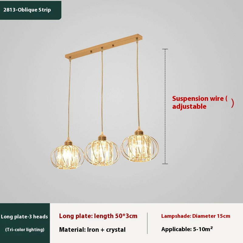 Nordic 3-Head Dining Room Pendant Light