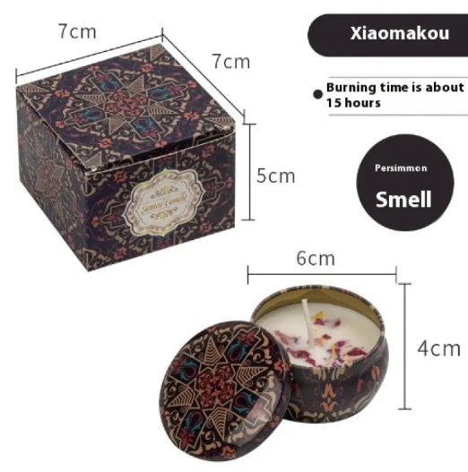شمعة معطرة بالزهور