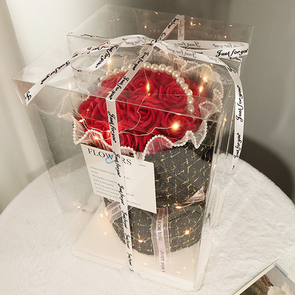 Elegant Soap Flower Bouquet