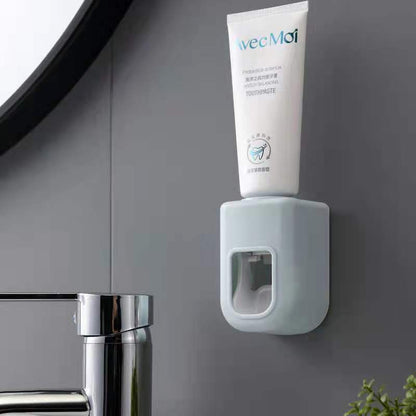 Automatic Toothpaste Squeezer Wall Holder for Bathroom