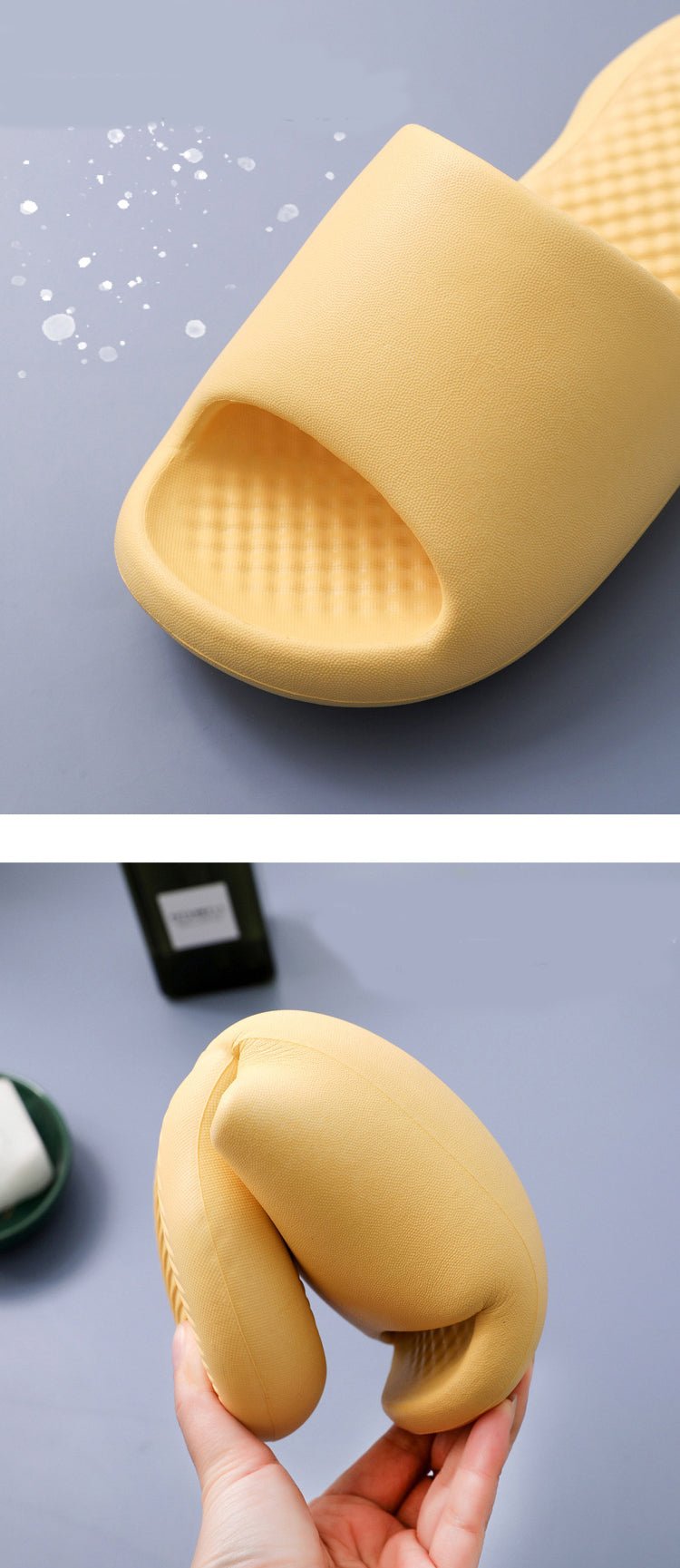Non-slip Bathroom Slippers for Home Use