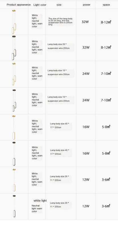 Nordic Style Adjustable Copper Pendant Light for Bedroom