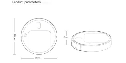 Smart Robotic Vacuum Cleaner for Effortless Cleaning