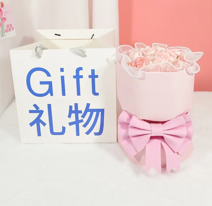 Gift Heart Soap Flower Carnation Rose