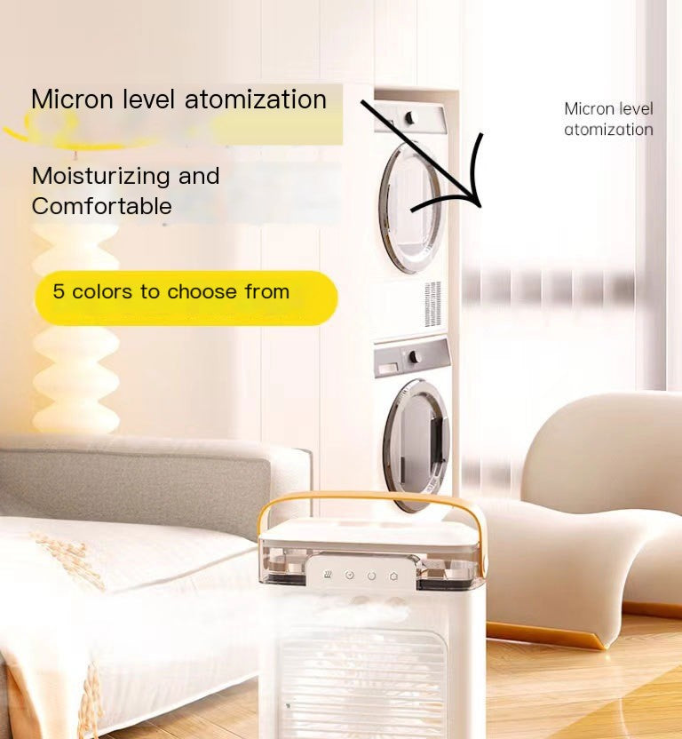 New 3-Hole USB Mist Fan with Night Light (Mini)