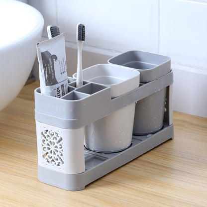 Creative Toothbrush Holder Set for Home Use