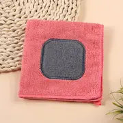 Coral Velvet Dishwashing Cloth for Table Cleaning (1pc)