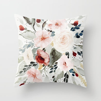 Fashionable Floral Pillowcase for Home and Office
