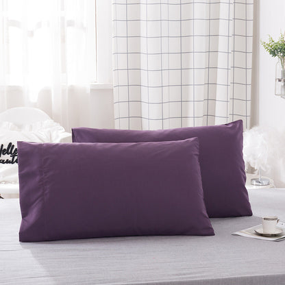 Vio Bedding Set - Solid Color Pillowcase Collection