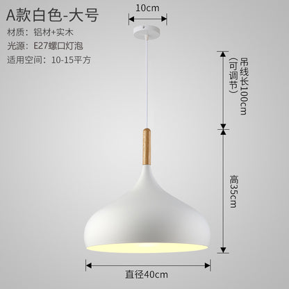مصابيح معلقة ريترو على الطراز الاسكندنافي للمطاعم