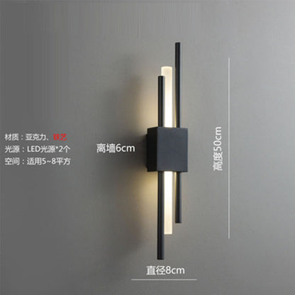 Modern Wall Light for Hotels and Guest Rooms (One Piece)
