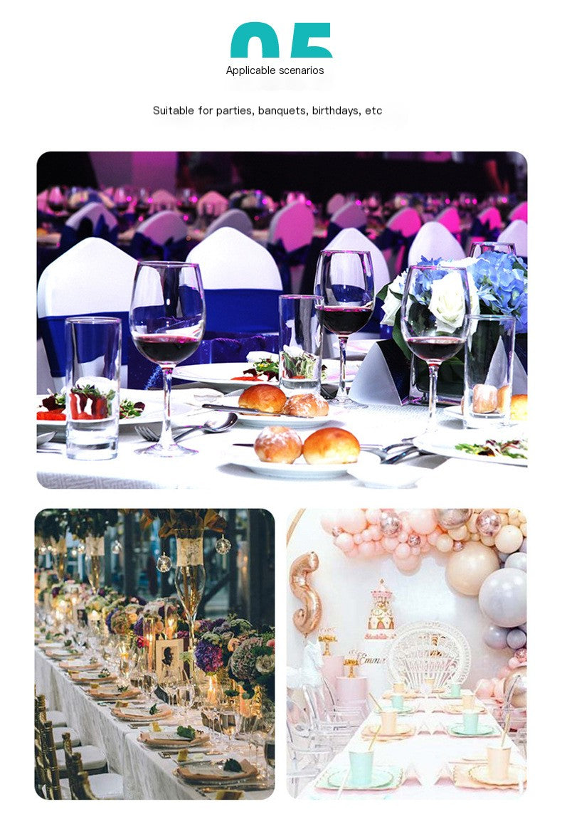 Waterproof Disposable Starry Sky Party Tablecloth
