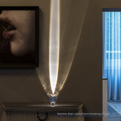 Beautiful Angel Eye Crystal Projection Lamp Decor