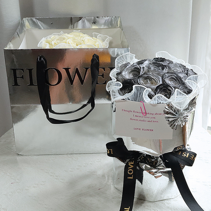 Elegant Soap Flower Bouquet
