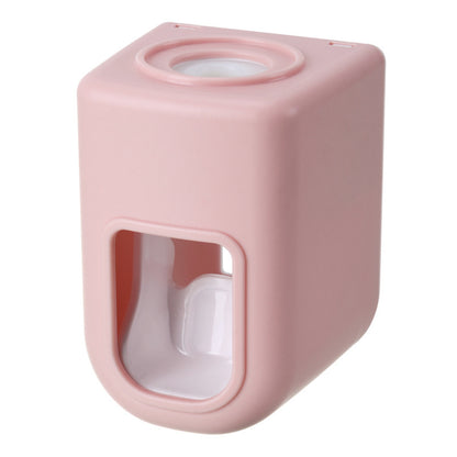 Automatic Toothpaste Squeezer Wall Holder for Bathroom