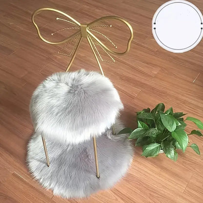1pc Soft Plush Shaggy Rug for Bedroom and Living Room