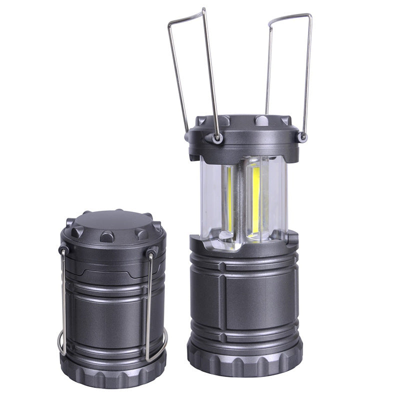 New COB LED Camping Lamp with Telescopic Design