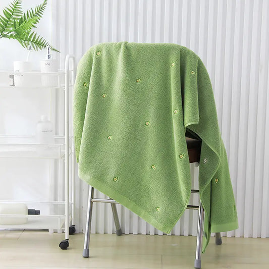 Thickened Cotton Towel Set with Bath Towel (2 Pieces)