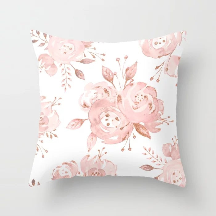 Fashionable Floral Pillowcase for Home and Office