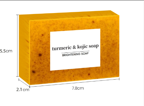 Turmeric And Citric Acid Handmade Cold Soap