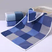 Cotton Stripe Hand Towel - Absorbent Bathroom Accessory