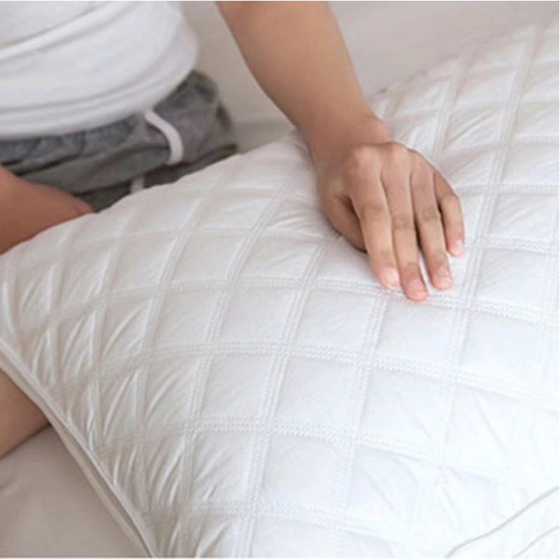 Feather Velvet Neck Pillow