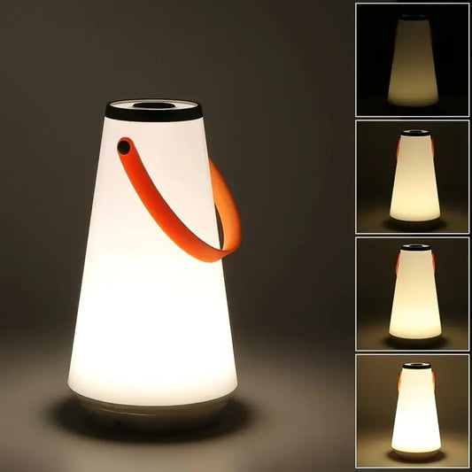 Touch Sensor USB Rechargeable LED Night Lamp (1Pc)