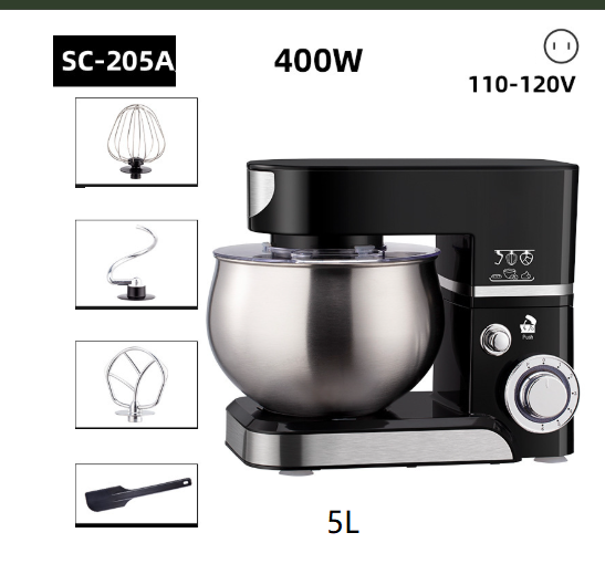 Whisk Electric Household Small Baking Table Top Kneading Machine Milk Cap Machine