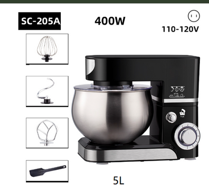 Whisk Electric Household Small Baking Table Top Kneading Machine Milk Cap Machine