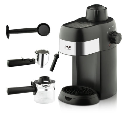Compact Semi-Automatic Italian Coffee Machine for Home